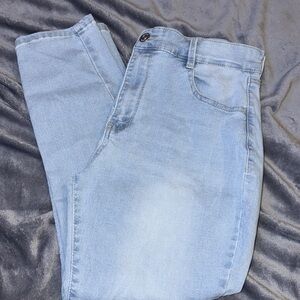 Rue 21 Skinny Jeans 12 Short Light Blue